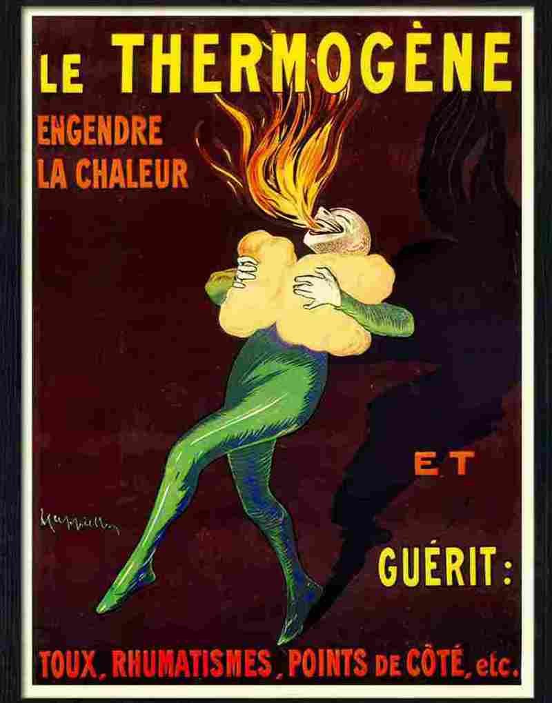 4 thermogene heat pad advert leonetto capiello 1909 2 Advert A4 Photo Print