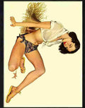 400 calendar girl Advert A4 Photo Print