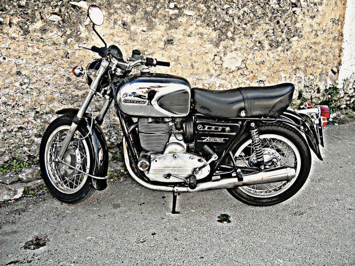 400e motorbike A4 Photo Print