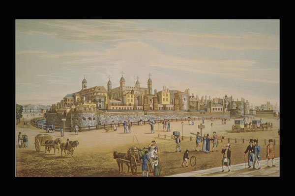401008 The Tower Of London , Robert Havell A4 Photo Print