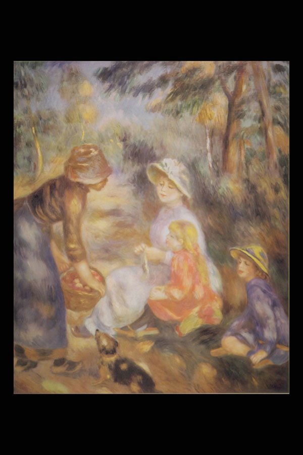 401015 The Apple Seller , Auguste Renoir A4 Photo Print