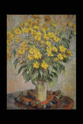 401017 Vase Of Chrysanthemums , Claude Monet A4 Photo Print