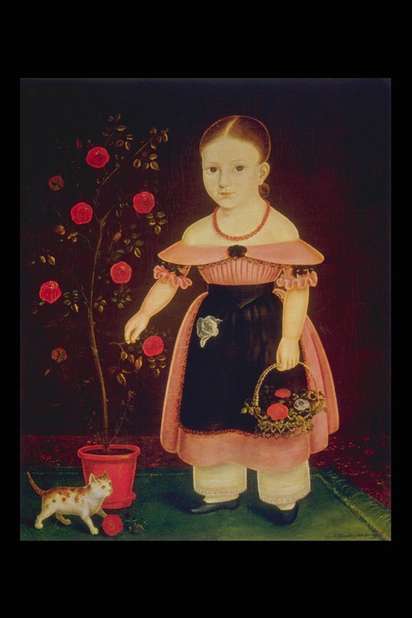 401027 Petite Fille , John Bradley A4 Photo Print