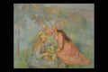 401029 Girls Picking Flowers , Auguste Renoir A4 Photo Print
