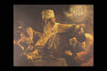 401032 Belshazzar's Feast , Rembrandt Harmensz Van Rijn A4 Photo Print