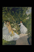 401034 Au Jardin , Claude Monet A4 Photo Print
