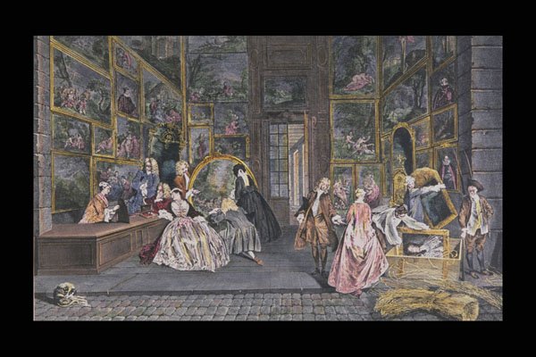 401056 L'Enseigne , Jean Antoine Watteau A4 Photo Print