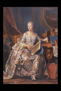 401057 La Marquise De Pompadour , Maurice Quentin De La Tour A4 Photo Print