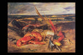 401061 Native Morte Aux Homards , Eugene Delacroix A4 Photo Print