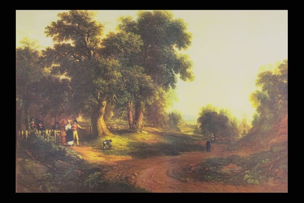 401064 Sunday Morning , Asher Brown Durand A4 Photo Print