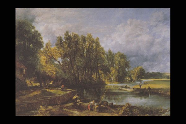 401068 The Young Waltonians , John Constable A4 Photo Print