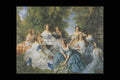 401077 L'imperatrice Eugenia E Le Dame Di Corte , F. Winterhalter A4 Photo Print