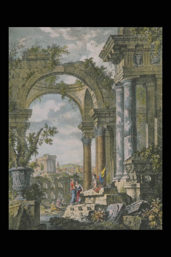 401081 Untitled Engraving , Giovanni Paolo Pannini A4 Photo Print