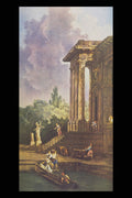 401082 The Portico , Hubert Robert A4 Photo Print
