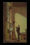 401084 Der Schreiber , Carl Spitzweg A4 Photo Print