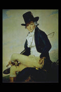 401096 Monsieur Seriziat , Jacques Louis David A4 Photo Print