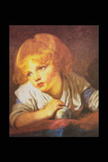 402000 A Child With An Apple , Jean Baptiste Greuze A4 Photo Print