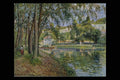 402001 Le Chemin De Halage , Camile Pissarro A4 Photo Print