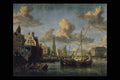 402002 Vue Du Port D'Amsterdam , Jacobus Storck A4 Photo Print