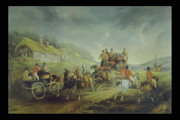 402010 Leeds To London , Charles Cooper Henderson A4 Photo Print