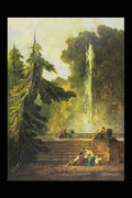 402018 The Terrace , Hubert Robert A4 Photo Print