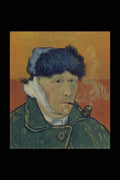 402035 The Man With His Ear Cut Off , Vincent Van Gogh A4 Photo Print