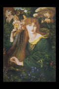 402044 La Ghirlandata (1873) , Dante Gabriel Rossetti A4 Photo Print