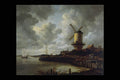 402046 Wijk Mill Near Duurstede , Jacob Van Ruysdael A4 Photo Print