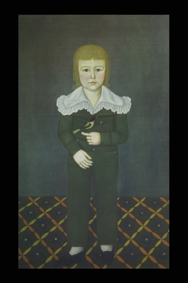 402047 Boy With Finch , John Jr. Brewster A4 Photo Print