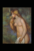 402057 A Standing Bather , Auguste Renoir A4 Photo Print
