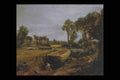 402059 Boat Building At Flatford , John Constable A4 Photo Print