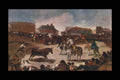 402062 Detail Of Toros En Un Pueblo , Francisco De Goya A4 Photo Print