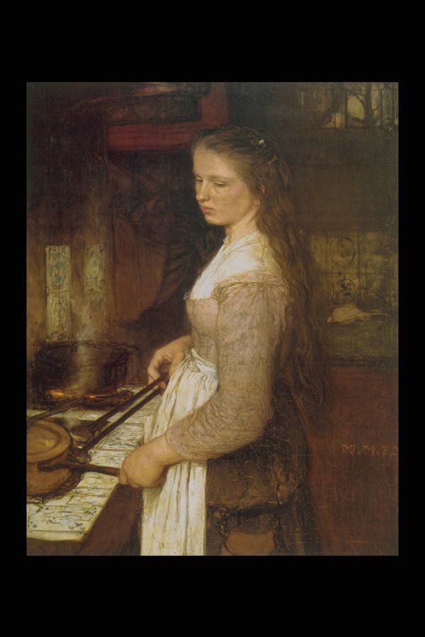 402073 La Cuisinere , Matthais Maris A4 Photo Print