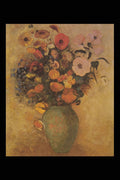 402089 Flowers In A Green Vase , Odilon Redon A4 Photo Print