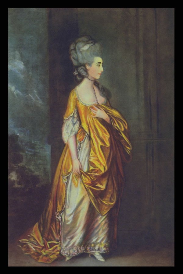 402092 Mrs. Grace Dalrymple Elliott , Thomas Gainsborough A4 Photo Print