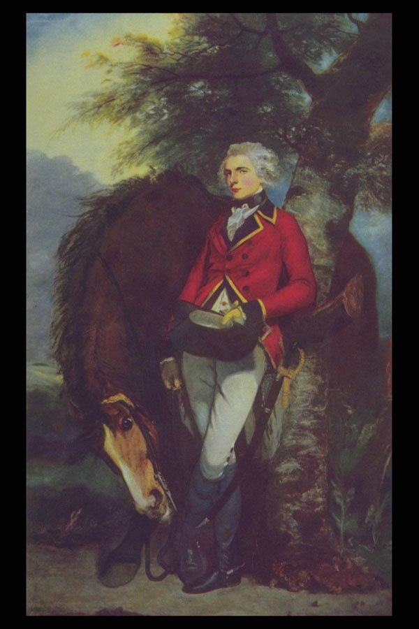 402095 Colonel George Coussmaker , Sir Joshua Reynolds A4 Photo Print