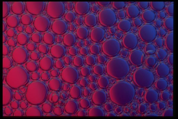 403002 Bubbles A4 Photo Print