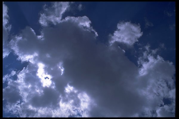 403095 Clouds A4 Photo Print