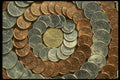 404001 Canadian Coins A4 Photo Print