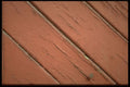 404006 Red Painted Planks A4 Photo Print