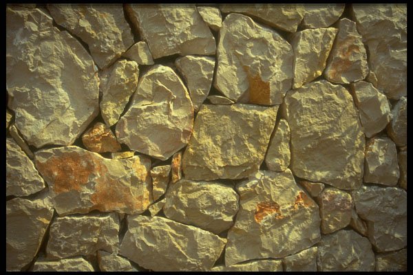 404027 Stone Wall A4 Photo Print
