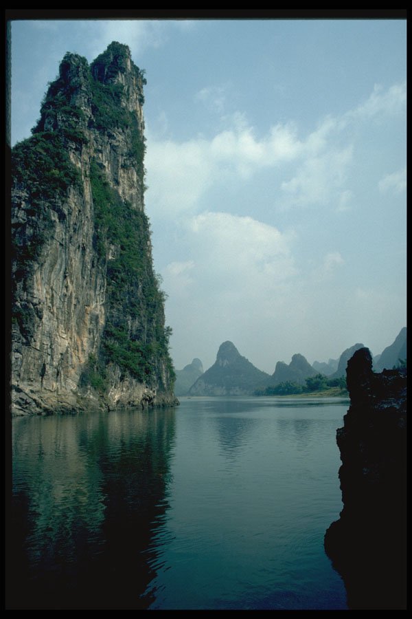 405006 Serenity, Tablet Hill, River Li, China A4 Photo Print