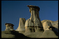 405012 Hoodoos, Drumheller, Alberta A4 Photo Print