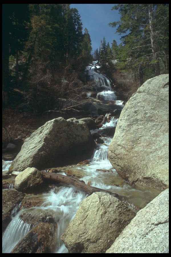 405016 Waterfall, California A4 Photo Print