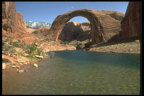 405021 Rainbow Bridge, Arizona A4 Photo Print