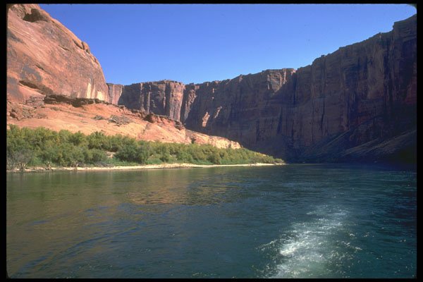 405022 Colorado River View A4 Photo Print