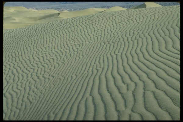 405050 Effect Of Wind On Sand A4 Photo Print