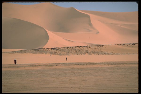 405062 Sand Dunes, Sahara Desert A4 Photo Print