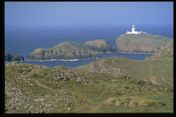 405066 Strumble Head Lighthouse, England A4 Photo Print