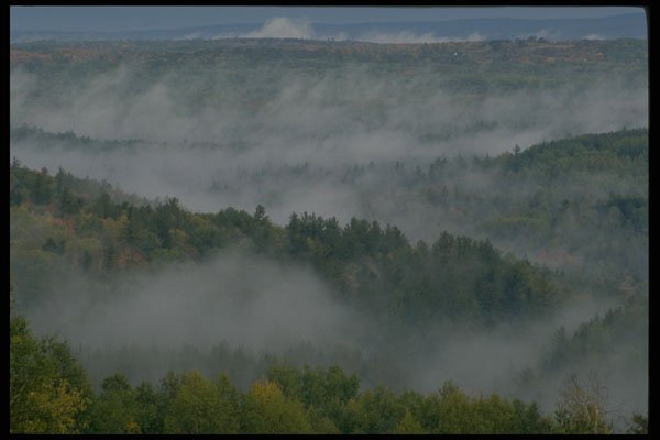 405095 Rising Mist A4 Photo Print